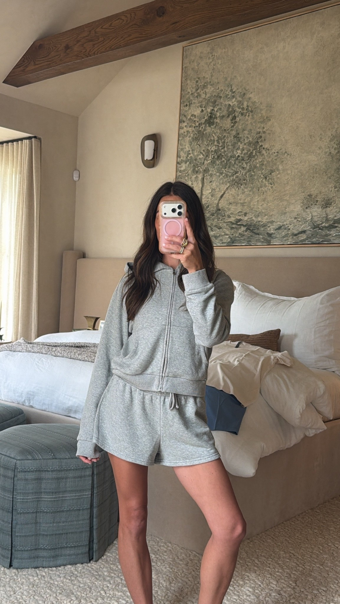 Love this set from @VuoriClothing! Wearing smalls in the hoodie and shorts. #VuoriPartner @Vuori US