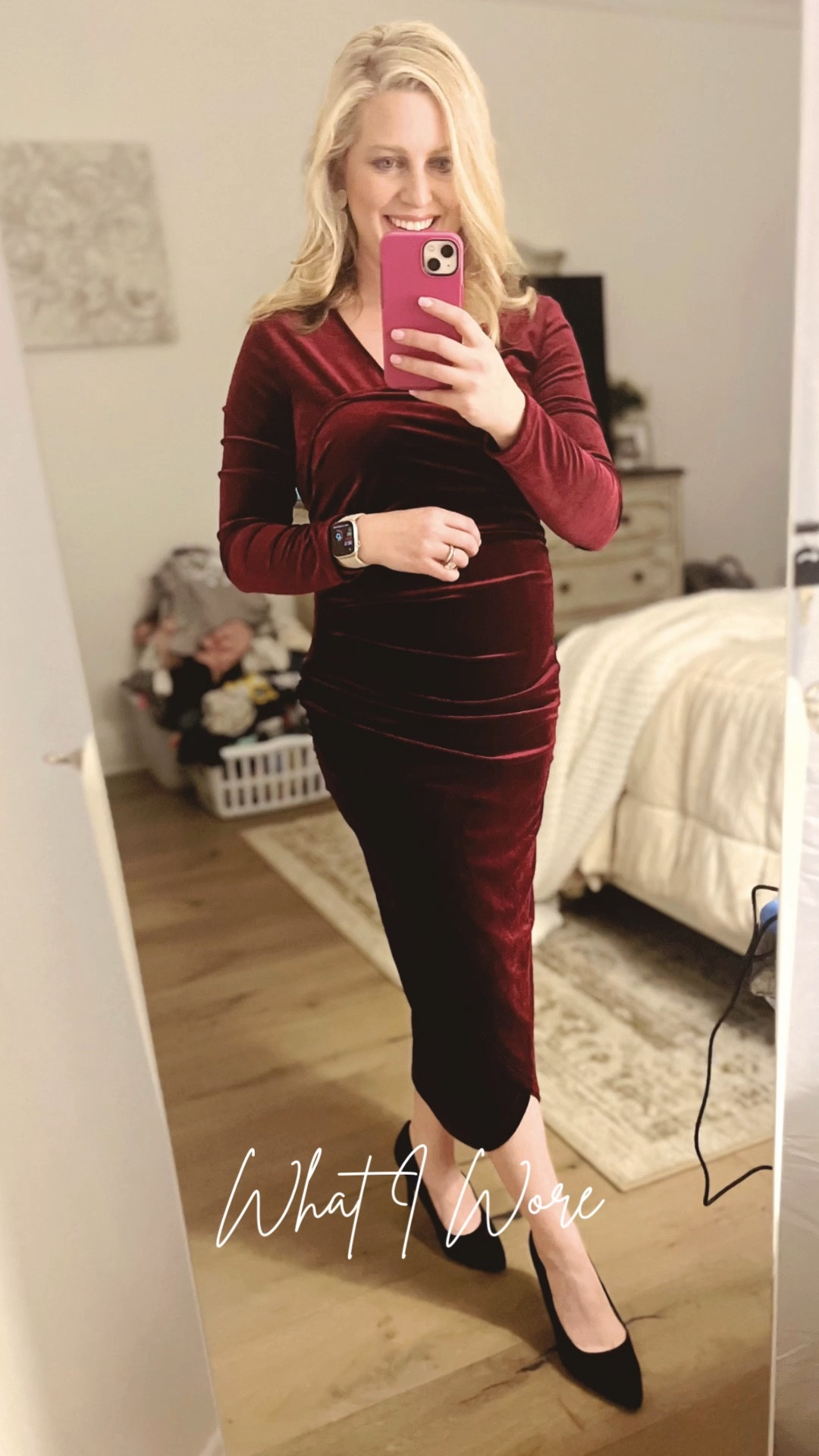 Dirass Romantic Velvet Dress Is a Perfect Valentine's Day Look