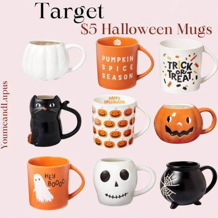 Target $5 mugs, Halloween mugs, fall mugs, autumn coffee mugs, kitchen mugs, cauldron mug, pumpkin mug, cat mug, skeleton mug, hey boo drink ware, pumpkin spice season mug, gift ideas, YoumeandLupus, fall finds, Target finds

#LTKSeasonal #LTKGiftGuide #LTKHalloween