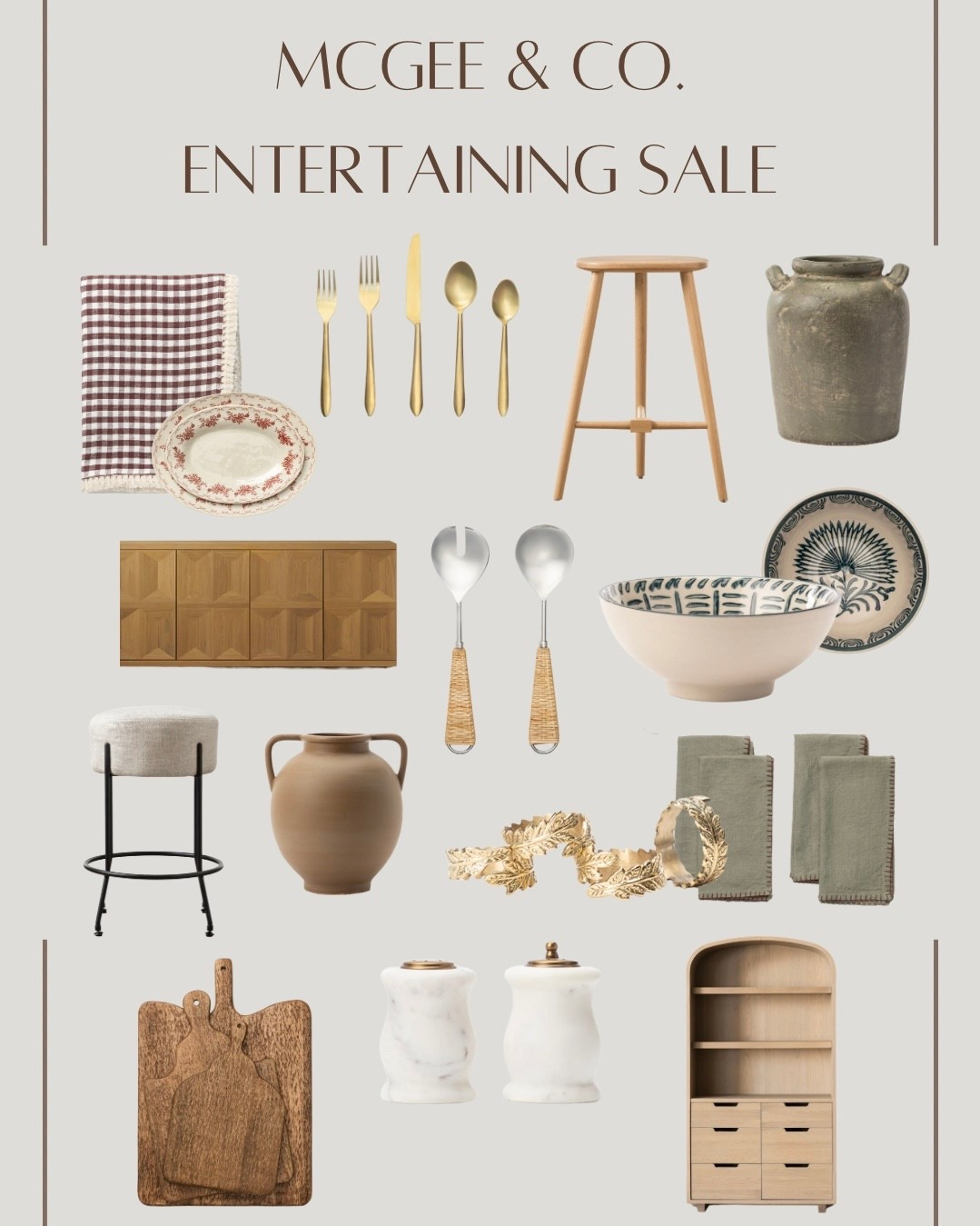 Shop my favorites from the McGee and Co. Entertaining Event!

#LTKSaleAlert #LTKHome