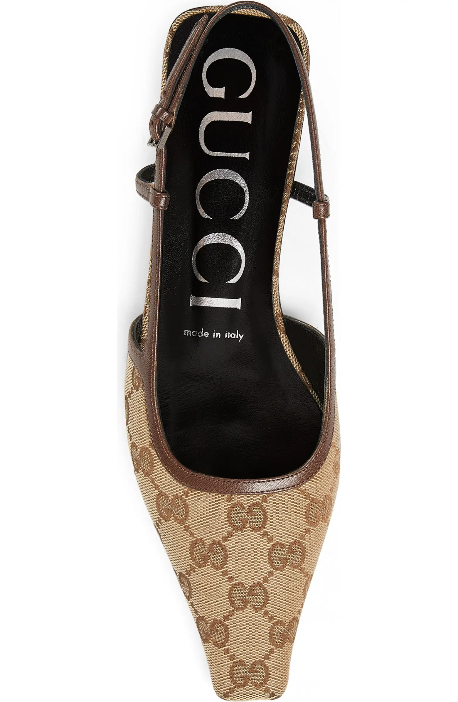 Demi GG Slingback Flat (Women) | Nordstrom