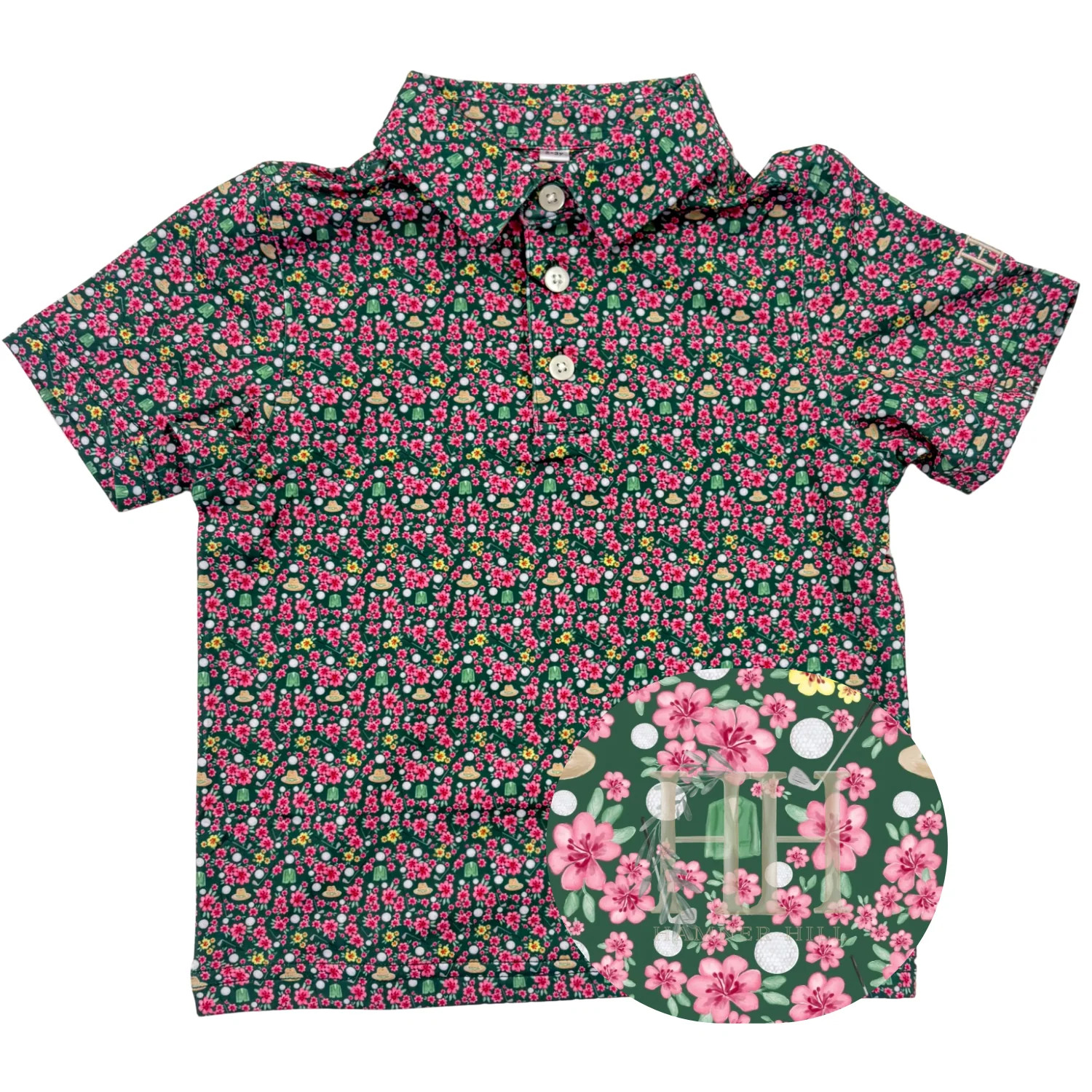 Boys Azalea Performance Polo | Hamner Hill