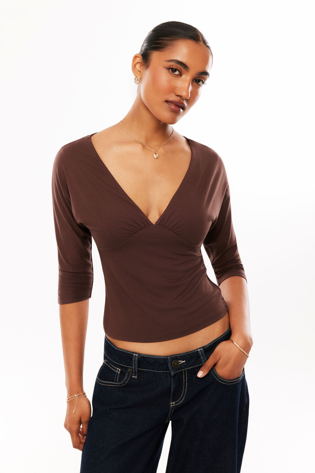 Soft Gabriel 3/4 Sleeve Top | Supre (AU & NZ)