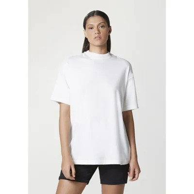 Blusa Hering Básica Modelagem Oversized Gola Alta Off White | Dafiti (BR)