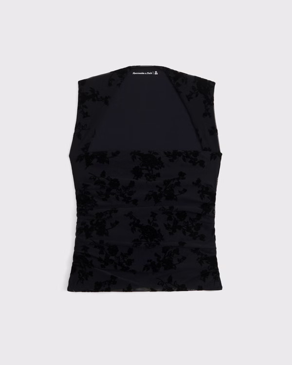 The A&F Ava Mesh Top | Abercrombie & Fitch (US)