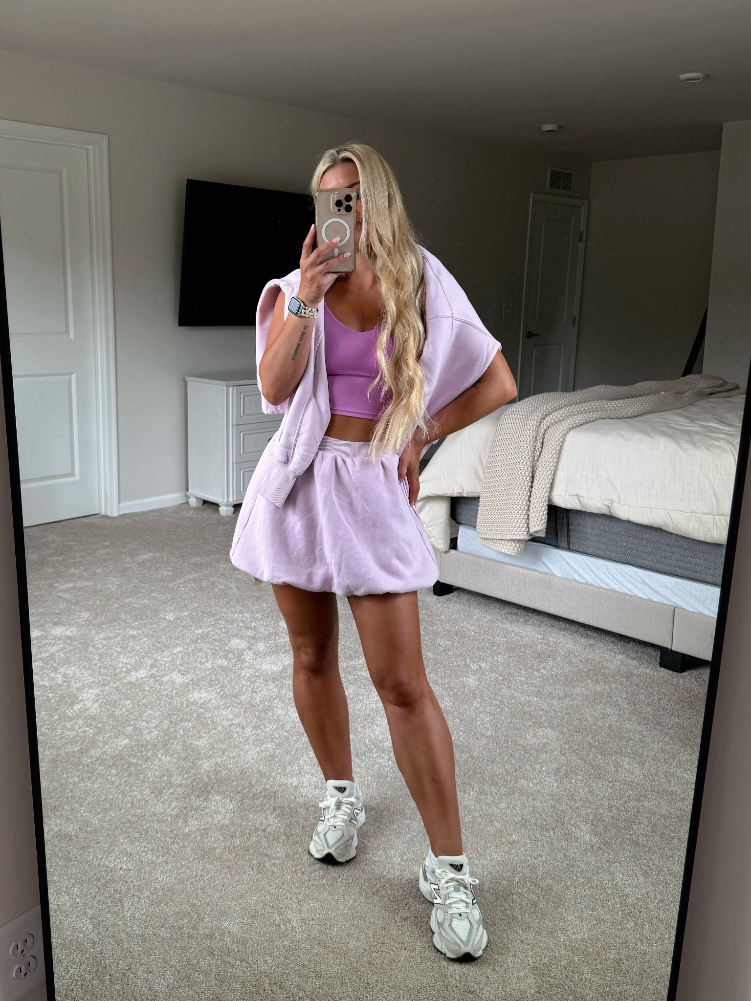 wearing a small in all three pieces!  

#LTKActive #LTKSaleAlert #LTKU