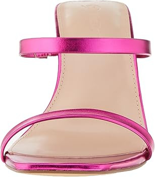 The Drop Women's Avery Square Toe Two Strap High Heeled Sandal | Amazon (US)