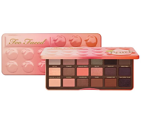 Too Faced Sweet Peach Eye Shadow Palette - QVC.com | QVC