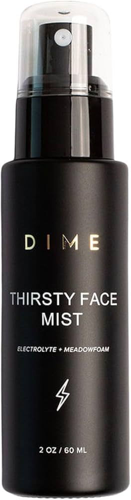 DIME Beauty Thirsty Face Mist with Electrolytes, Meadowfoam, and Sea Buckthorn, Hydrating Facial ... | Amazon (US)