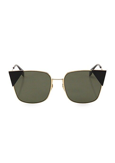 55MM Squared Cat Eye Sunglasses | Saks Fifth Avenue