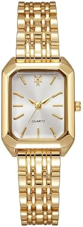 BESTKANG Watches for Women Wrist Watches Steel Strap Womens Watch Casual Fashion Simple Square Qu... | Amazon (US)