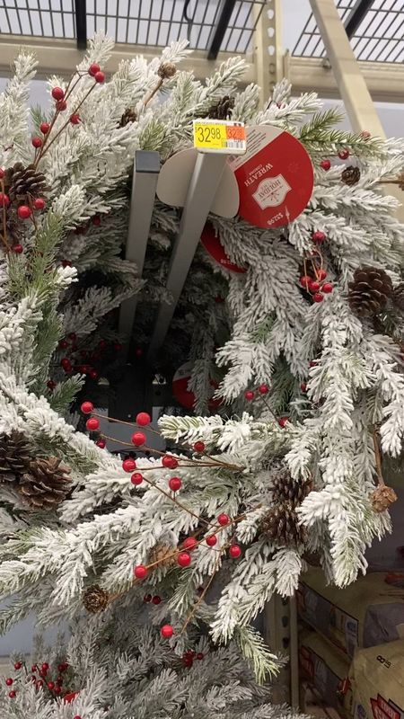Walmart has the prettiest Christmas wreaths right now!  😍😍😍

#LTKHoliday #LTKSeasonal