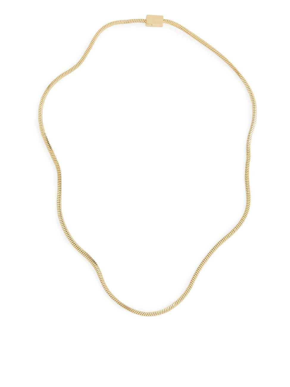 Gold-Plated Chain Necklace - Gold - ARKET GB | ARKET (US&UK)
