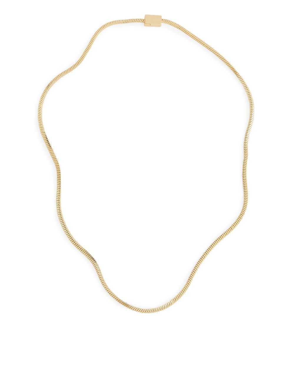 Gold-Plated Chain Necklace | ARKET
