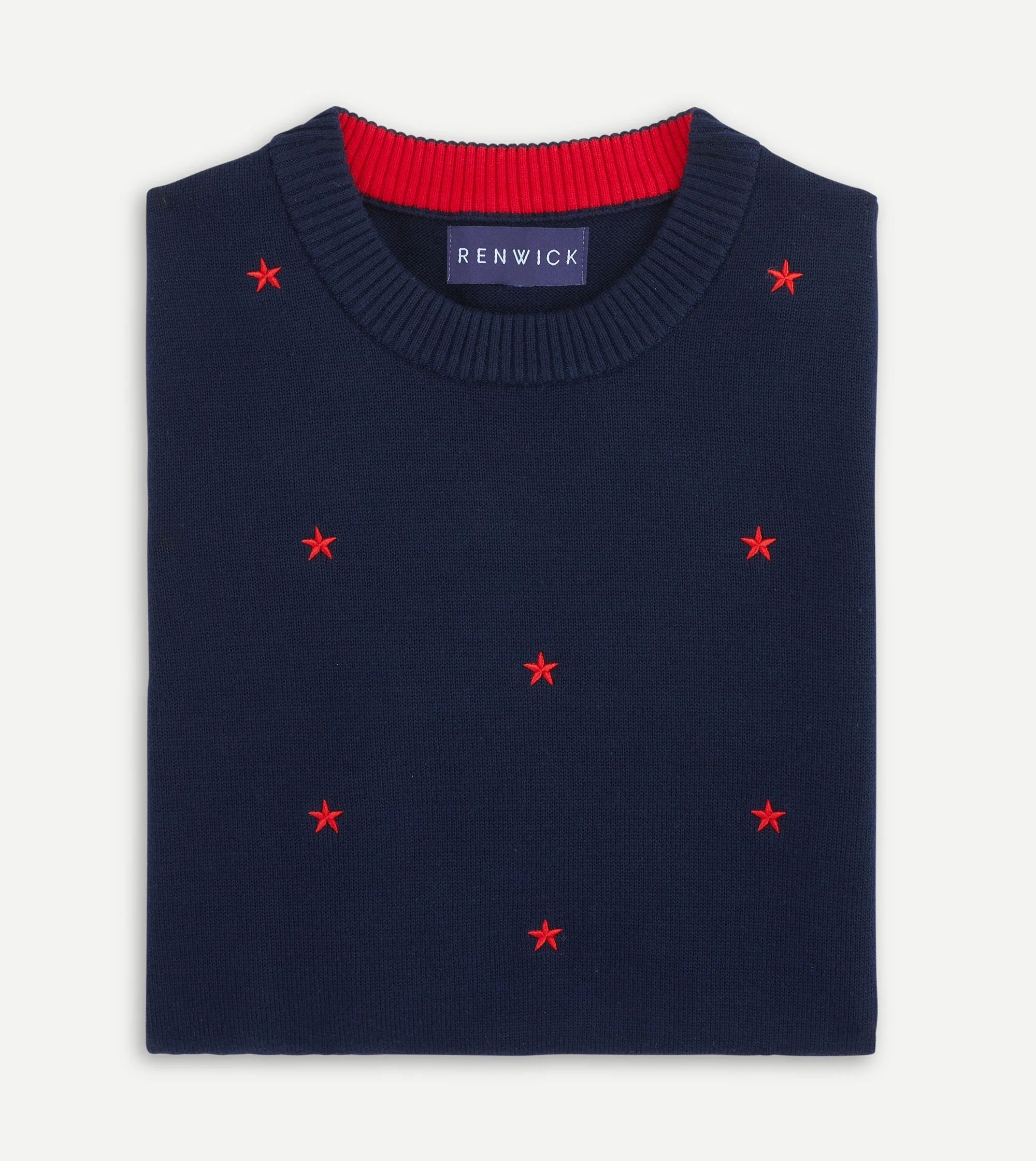 Renwick Star Embroidered Sweater | Renwick Golf