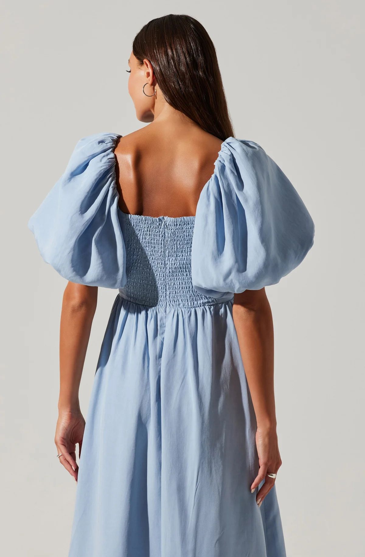 Serilda Puff Sleeve Midi Dress | ASTR The Label (US)