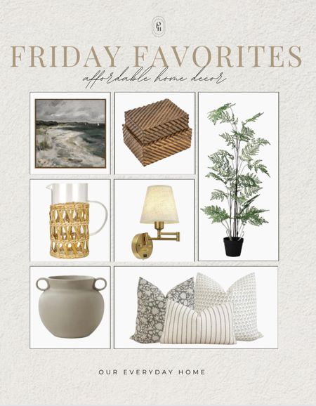 Round of the Friday favorite home decor finds 


Wall art, faux plants, rattan pitcher,  plug in sconces, throw pillows, Living room inspiration, home decor, our everyday home, console table, arch mirror, faux floral stems, Area rug, console table, wall art, swivel chair, side table, coffee table, coffee table decor, bedroom, dining room, kitchen, amazon, Walmart, neutral decor, budget friendly, affordable home decor, home office, tv stand, sectional sofa, dining table, affordable home decor, floor mirror, budget friendly home decor, Target 

#LTKHome #LTKSaleAlert #LTKFindsUnder50