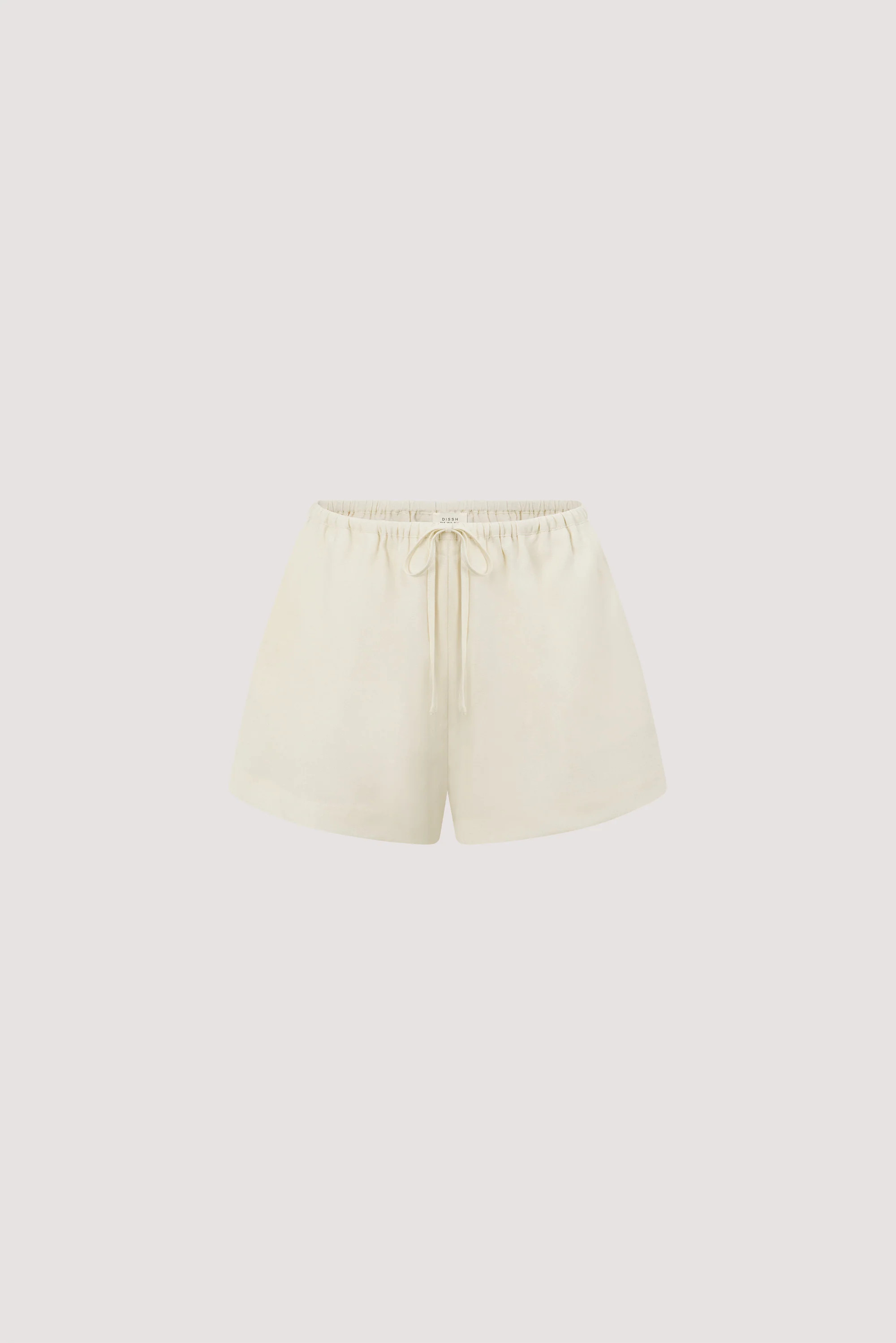 CALIA CREAM DRAWSTRING SHORT | DISSH