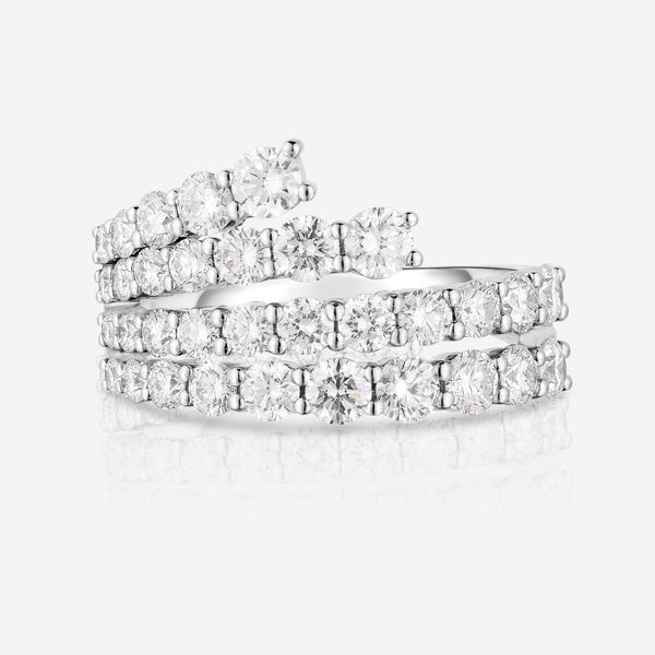 Fanned Diamond Statement Ring | Ring Concierge
