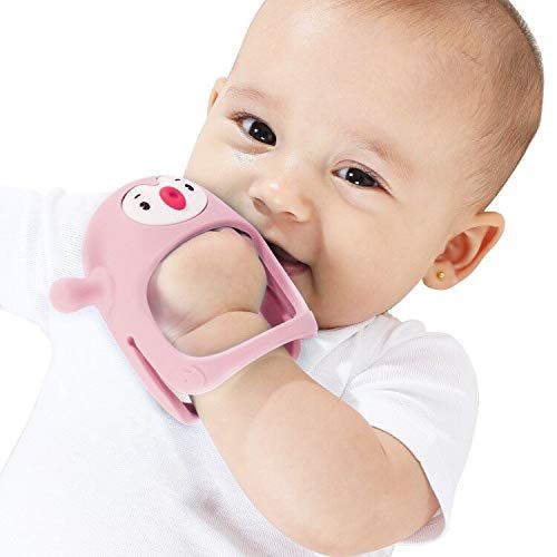 Toy for 0-6month Infants, Baby Chew Toys for Sucking Needs, Hand Pacifier for Breast Feeding Babi... | Amazon (US)