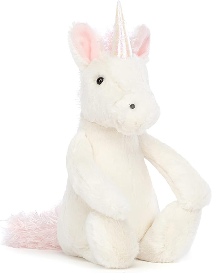 Jellycat Bashful Unicorn Stuffed Animal, Medium, 12 inches | Amazon (US)