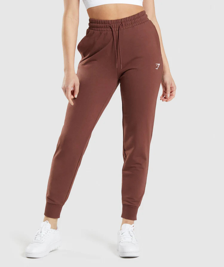 Gymshark Training Joggers - Cherry Brown | Gymshark US