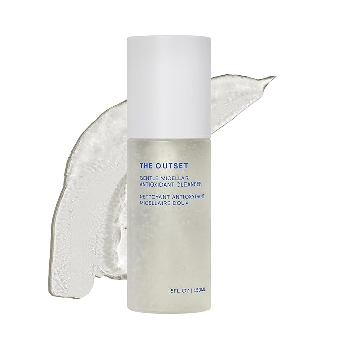 The Outset Gentle Micellar Antioxidant Cleanser - Gel Face Wash + Makeup Remover - Hydrating and ... | Amazon (US)