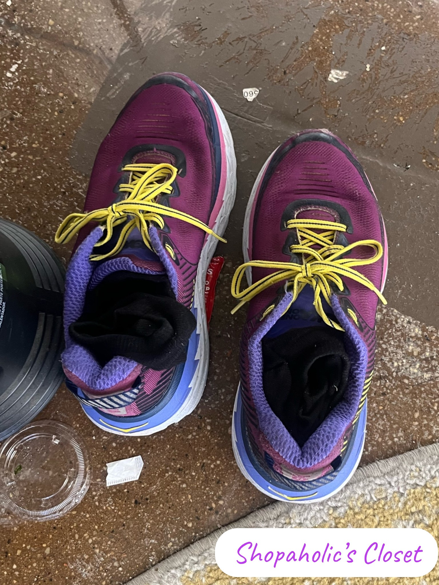 I went to the podiatrist on Tuesday to address my persistent ankle pain from a decades old injury.

She told me I should wear sneakers to work and change my shoes once I get there. I’m not a fan of sneakers at all and I love my fancy footwear (I take my blog post the Fabulous Shoe Maven for a reason lol) but either I suffer or adjust 🤷🏾‍♀️

So pulled l my Hoka’s out the closet. I see her again in two weeks. Let’s see how it goes.

#shopdeescloset #shopaholicscloset

#LTKstorytime #LTKWorkwear