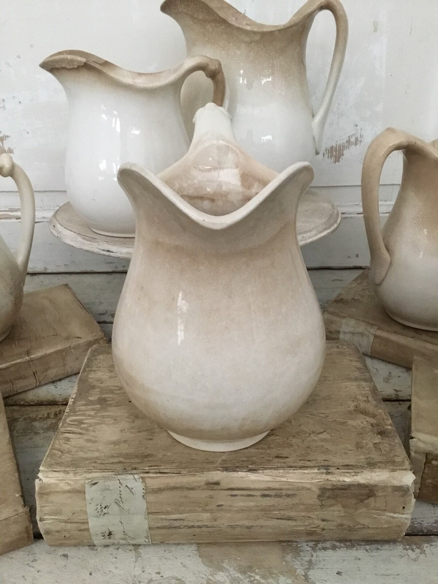 Stained Ironstone Pitcher  | eBay | eBay US