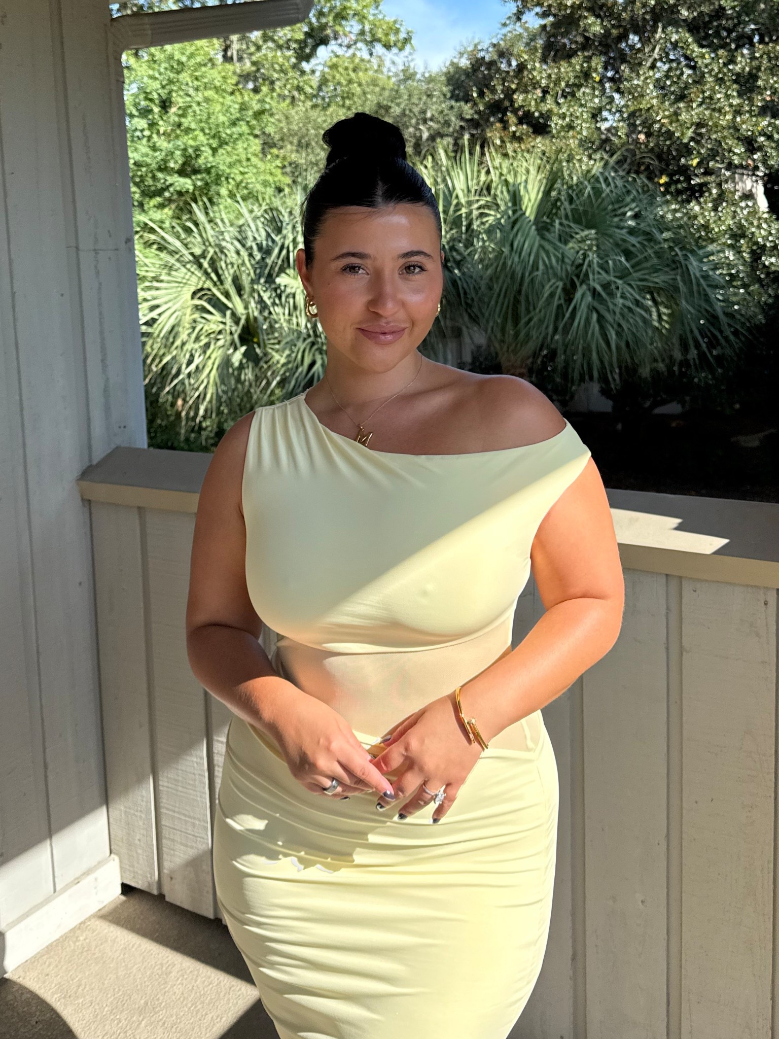 Obsessed with this dress ✨🤭
Size: S

#yellowdress #weddingguestdress 

#LTKMidsize #LTKWedding #LTKSeasonal