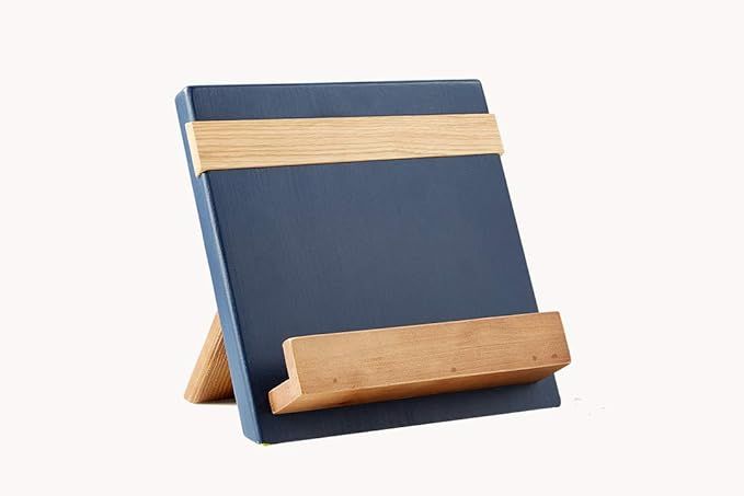 etúHOME Navy Mod iPad/Cookbook Holder (4 X 11 X 11.5) | Amazon (US)