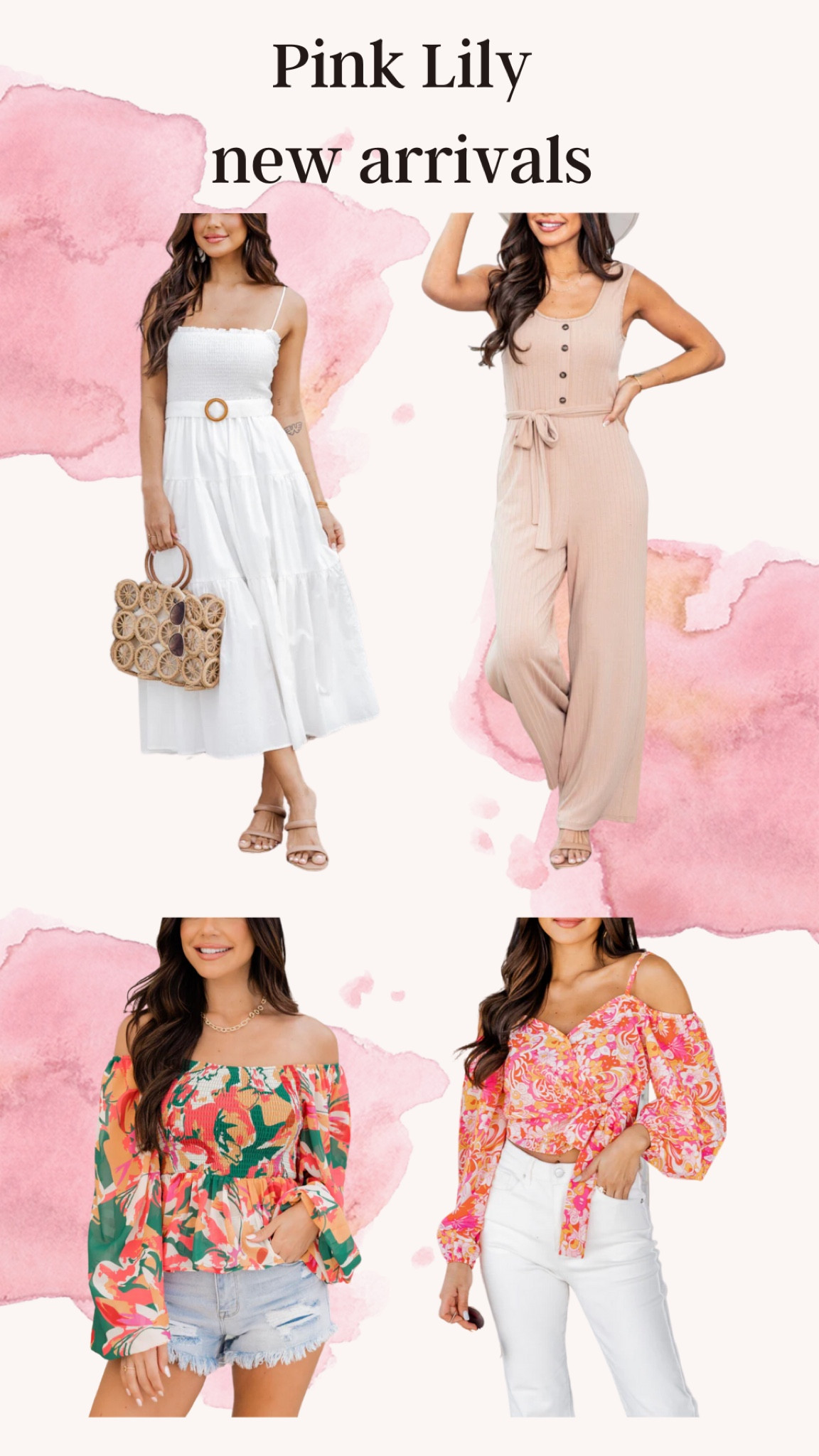 Favorite new arrivals from Pink Lily now 25% off in app only. Final hours spring sale. 

#LTKSeasonal #LTKFind #LTKsalealert