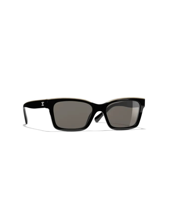 Sunglasses: Square Sunglasses, acetate — Fashion | CHANEL | Chanel, Inc. (US)