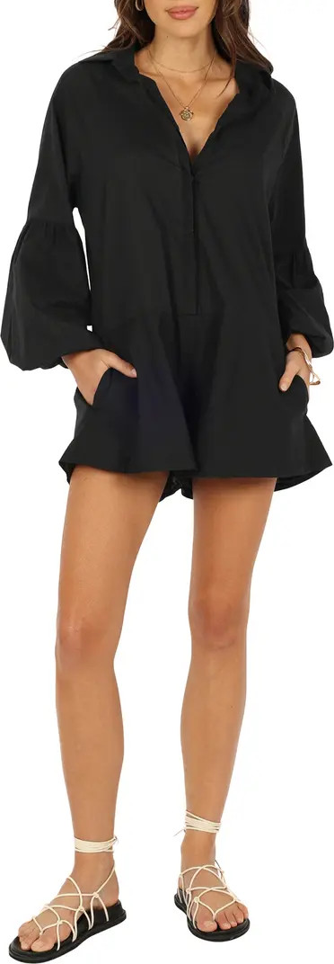 Elsa Long Sleeve Romper | Nordstrom