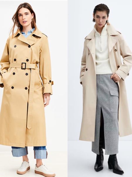 We all need a good classic long trench coat. Both of these fit the bill. One is even 30% off right now. 



#LTKstyletip #LTKover40 #LTKsalealert