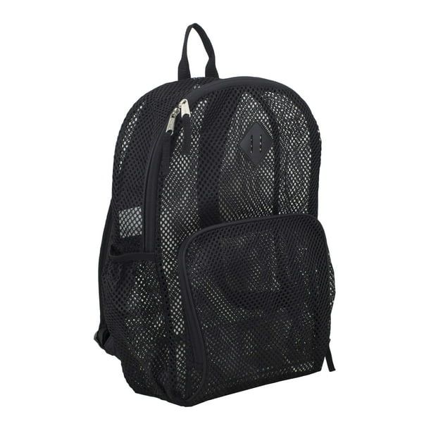 Eastsport Unisex Multi-Purpose Mesh Backpack with Front Pocket Black - Walmart.com | Walmart (US)