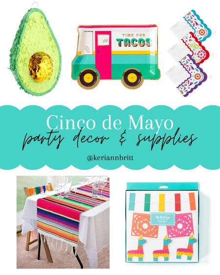 Cinco de Mayo Fiesta Decorations and Party Supplies 

#LTKparties #LTKSeasonal