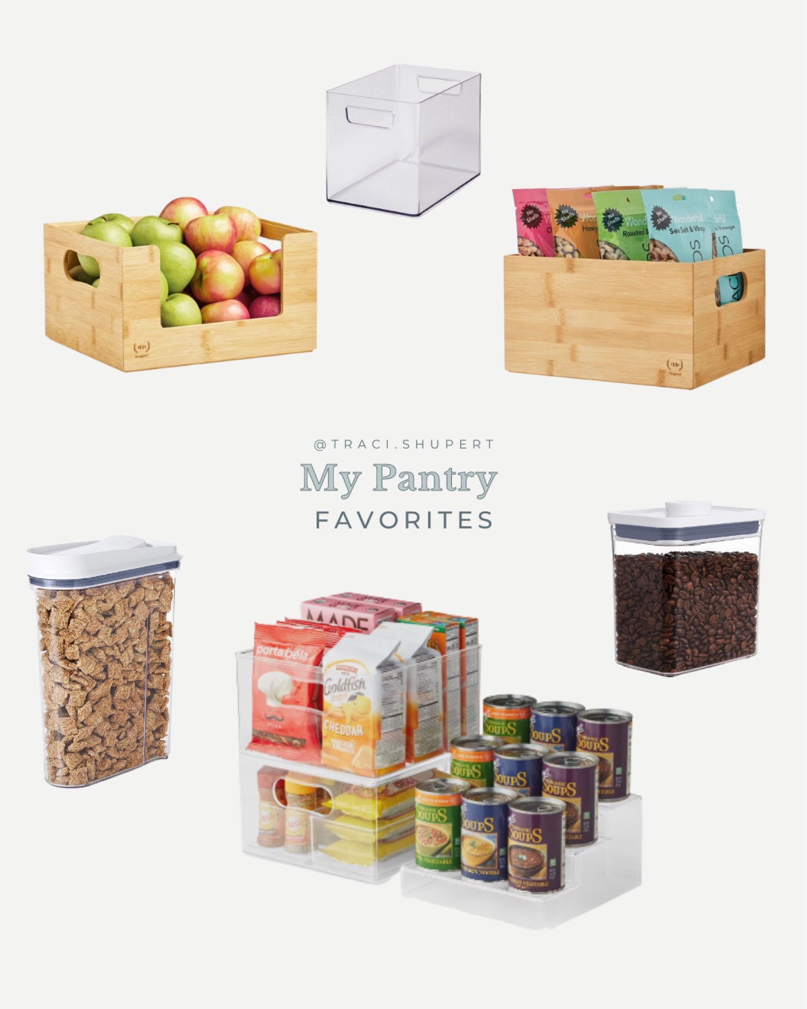I refreshed my pantry with this storage bins this weekend.  Home Edit had a new line of bamboo organizers.  I like using them for produce and chip bags.  I used clear bins from Target’s Brightroom line - but from their bathroom collection.

#LTKfamily #LTKhome #LTKFind