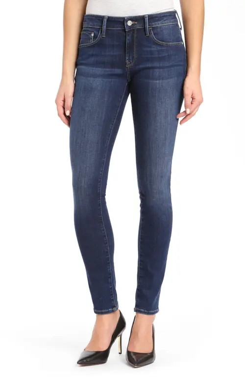 Mavi Jeans Alexa Supersoft Skinny Jeans in Dark Super Soft at Nordstrom, Size 28 X 28 | Nordstrom