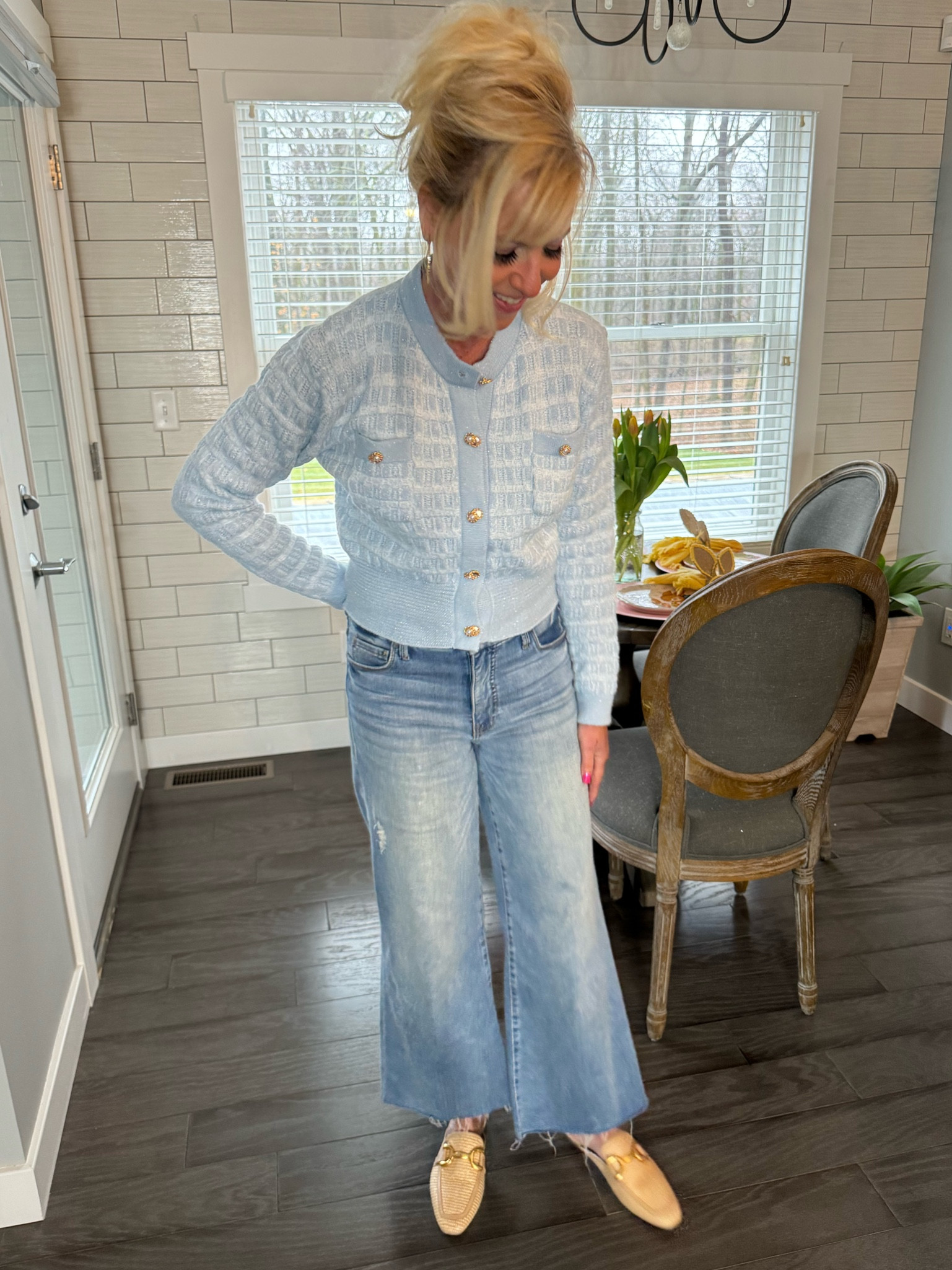 Such a deal on this French girl vibes sweater and my favorite #denim

#LTKover40 #LTKfindsunder50 #LTKstyletip