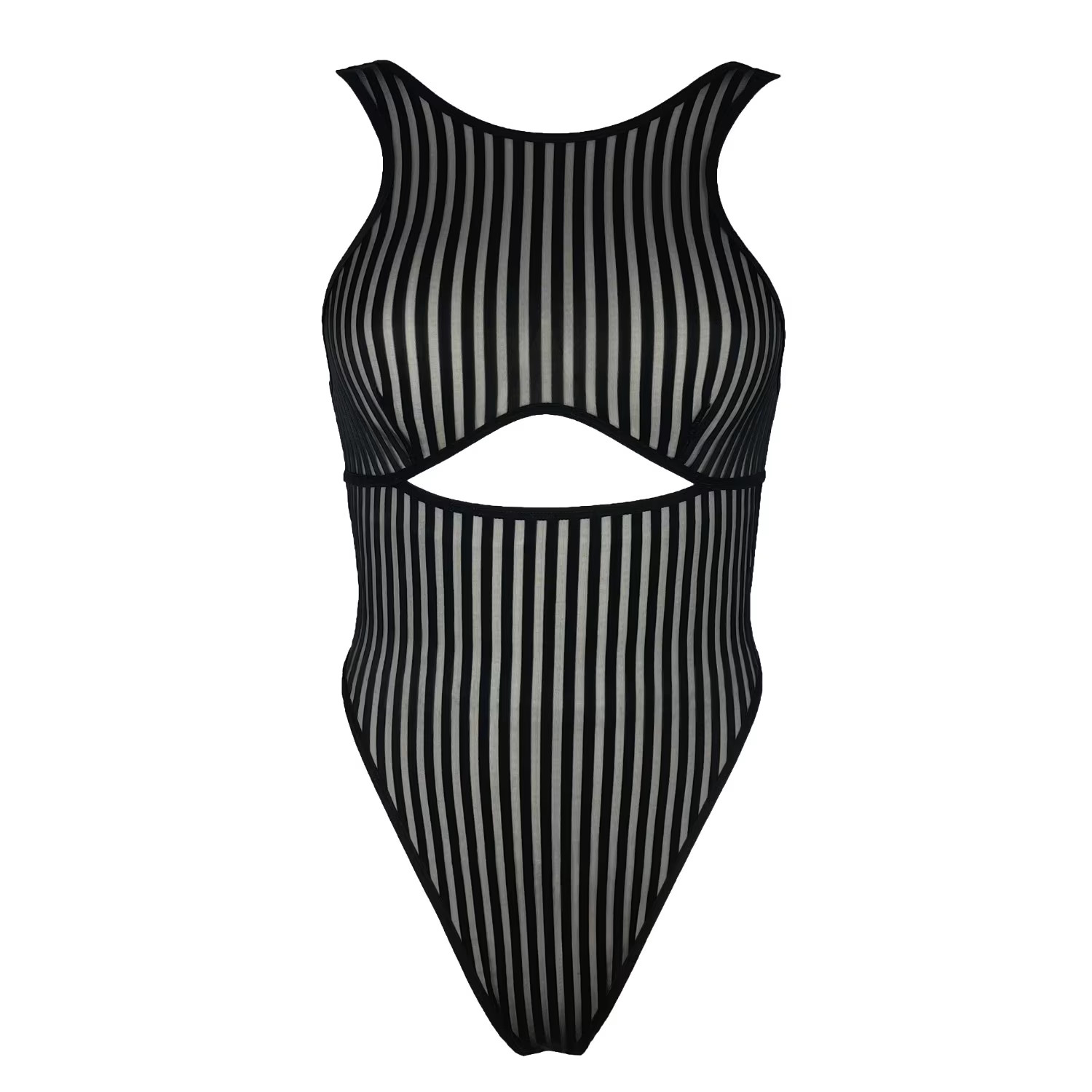 Vertigo Cutout Bodysuit Black | Wolf & Badger