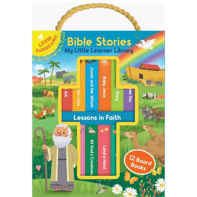 Bible Stories My Little Learner Library - by  Cottage Door Press (Board Book) | Target