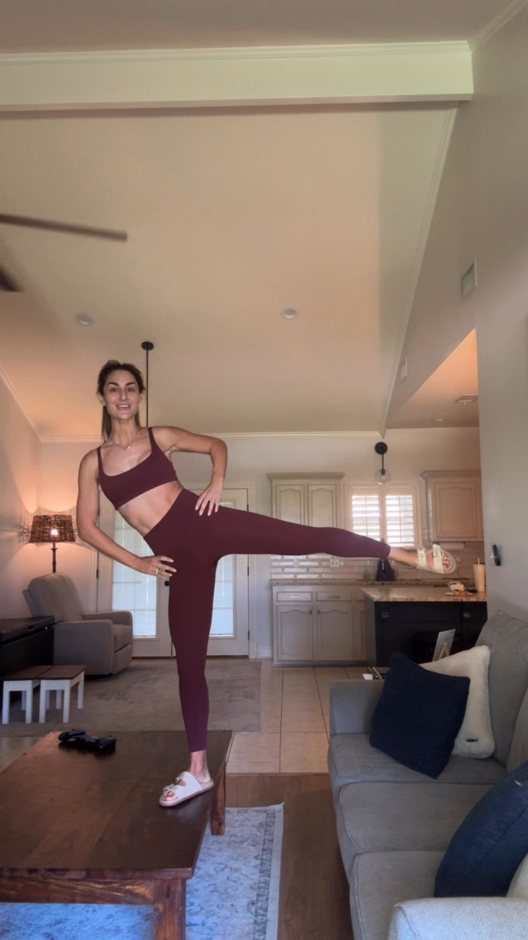 Wearing a size XS in the top and bottom! I’m 5’6” 130lbs for reference  

#LTKFindsUnder50 #LTKActive #LTKStyleTip