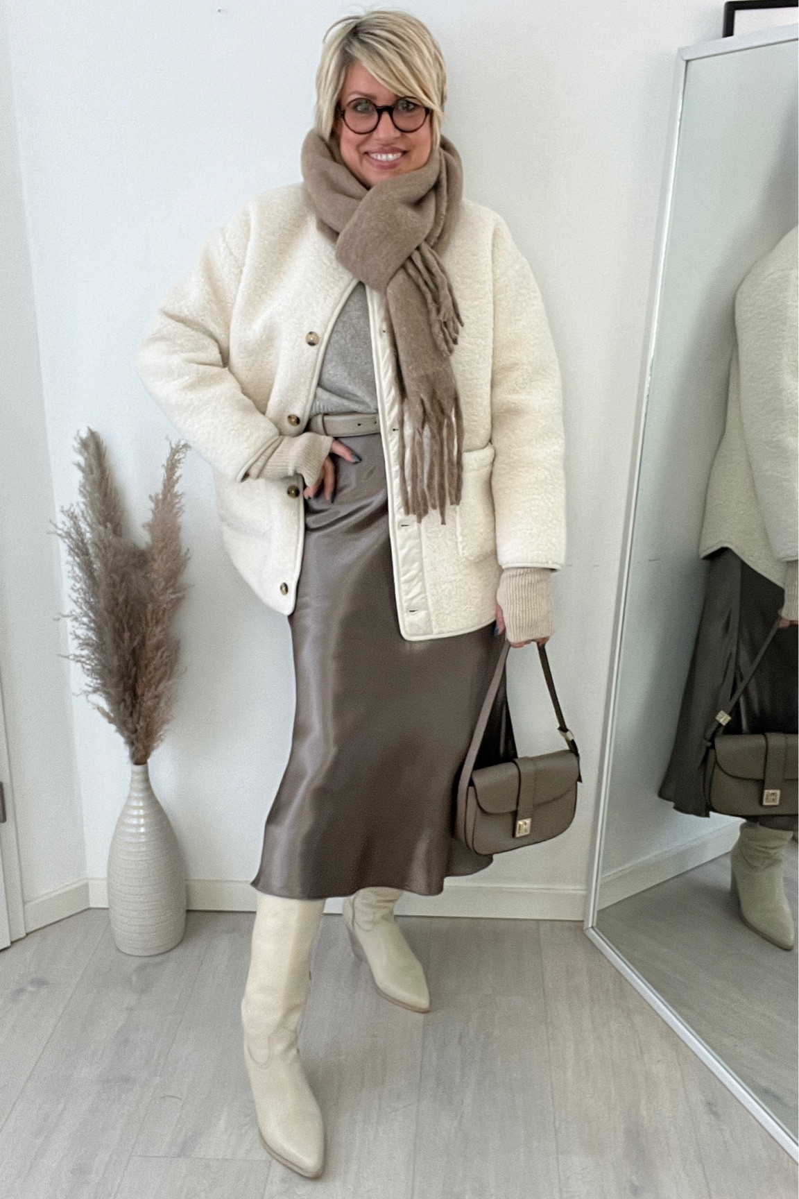 Satin Skirt Style 

#LTKsalealert #LTKworkwear #LTKstyletip