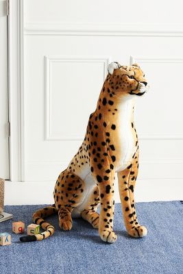 Cheetah Giant Stuffed Animal | Anthropologie (US)