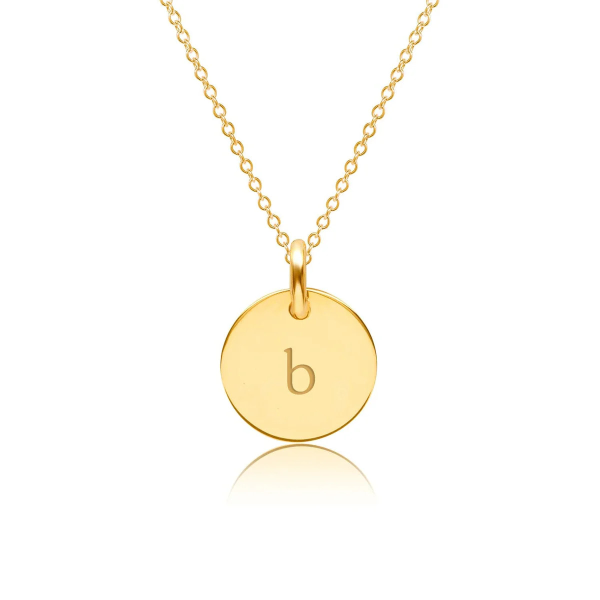 Initial Circle Necklace (1-3 Circles) | Tiny Tags (US)