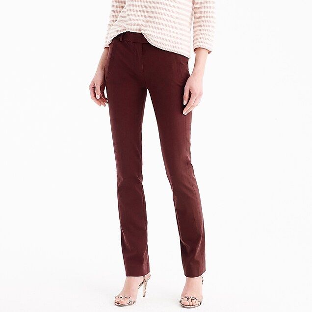 Maddie pant in two-way stretch cotton | J.Crew US
