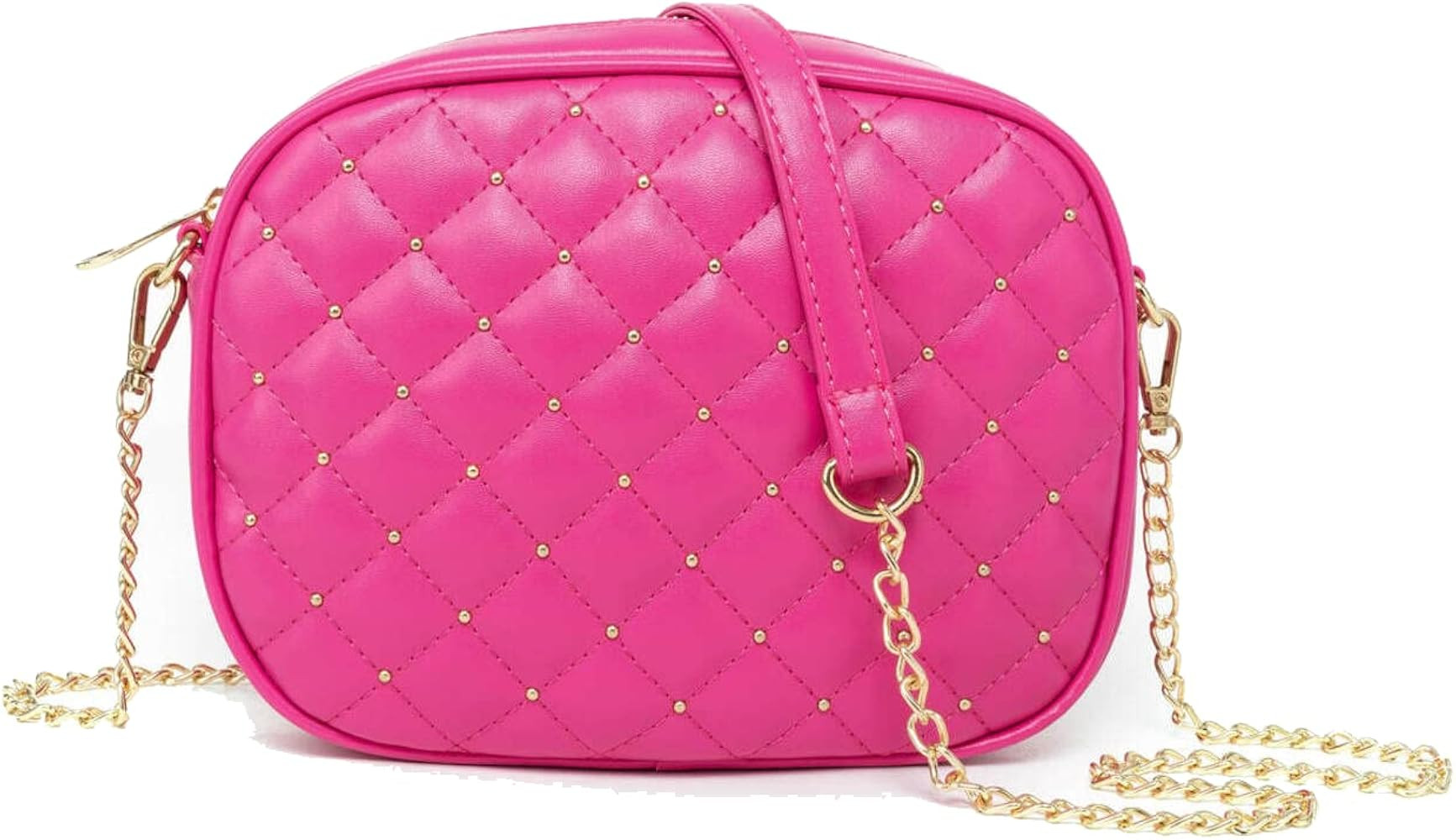 Hanbella Cross body Clutch Purses for Women & Teens - Cute Small Quilted Leather Shoulder Bag wit... | Amazon (US)