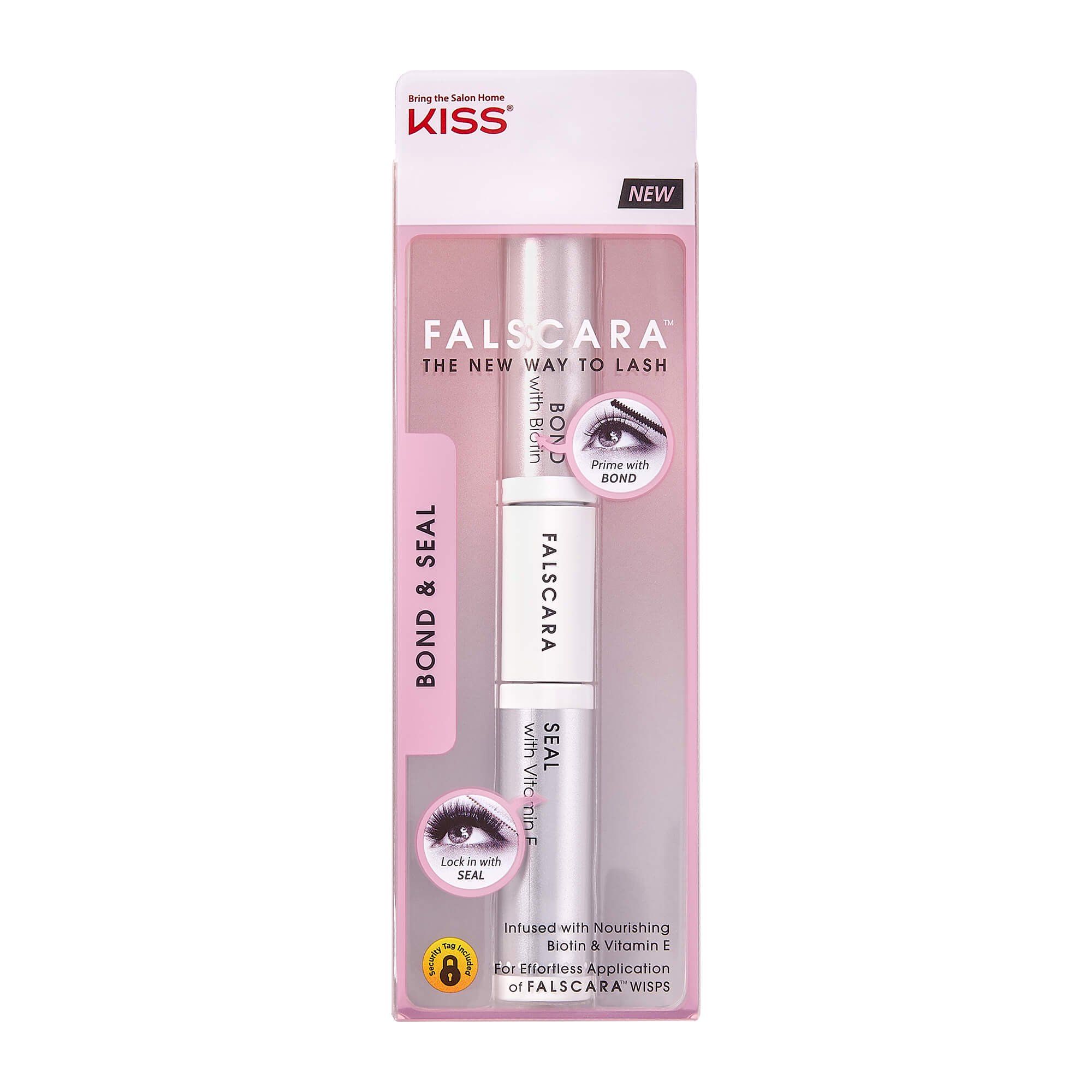 KISS Falscara Eyelashes - Bond & Seal for Lifting Wisps Lashes | Walmart (US)