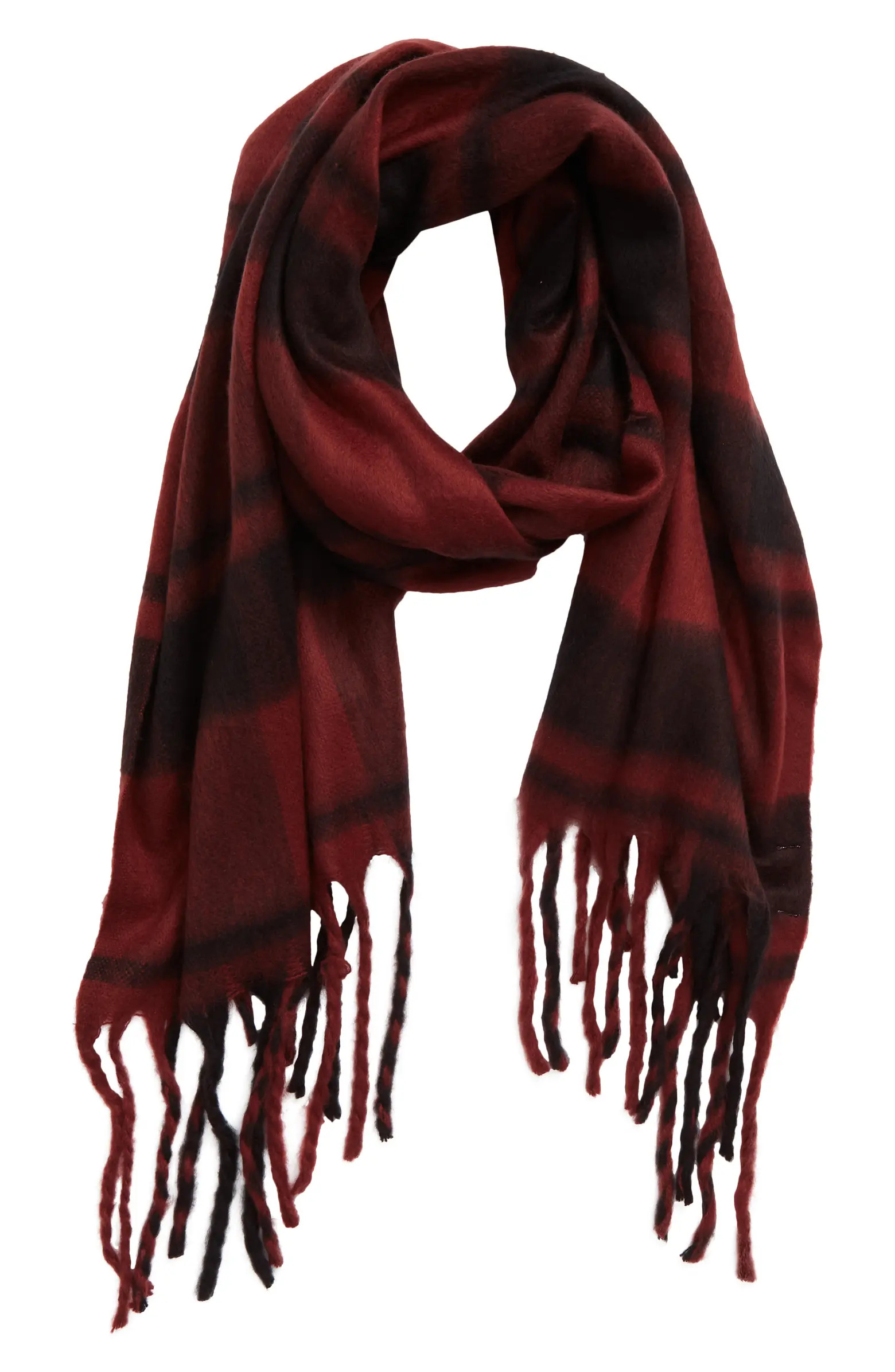 Nordstrom Brushed Plaid Scarf | Nordstrom | Nordstrom